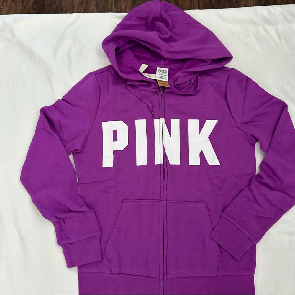 PINK VICTORIA SECRET hoodie and joggers Set - Picture 7 of 7